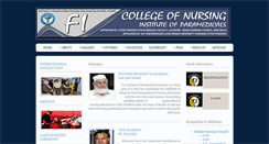 Desktop Screenshot of finursingcollege.com